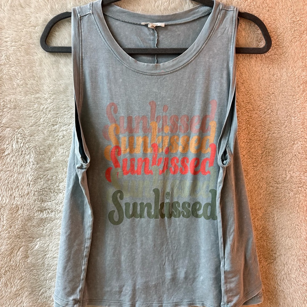 Maurices Multicolor Sun-Kissed Muscle Tee